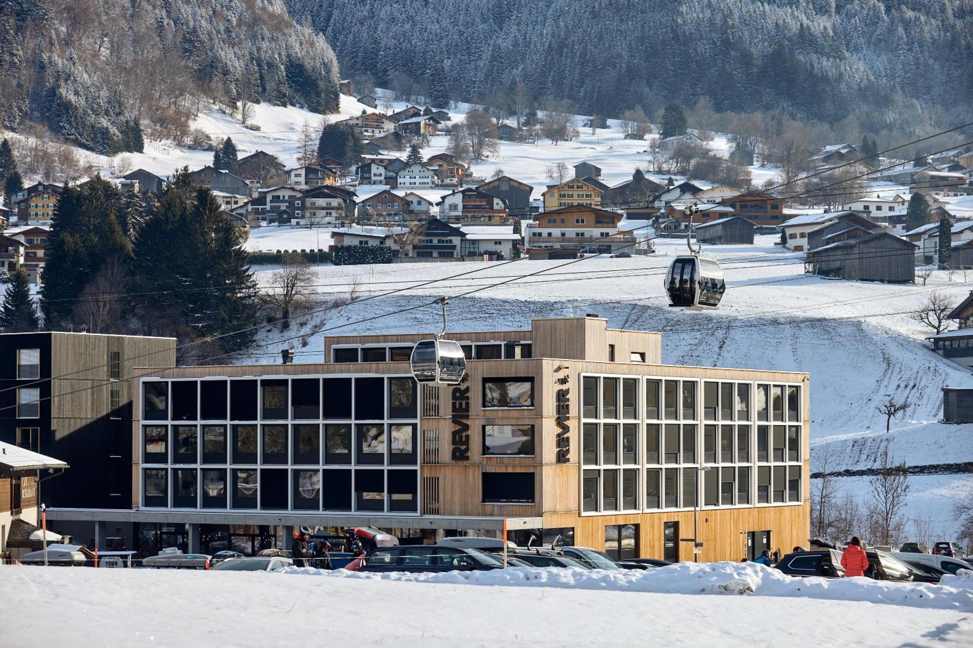 Revier Mountain Lodge Montafon Санкт-Галленкирх Экстерьер фото